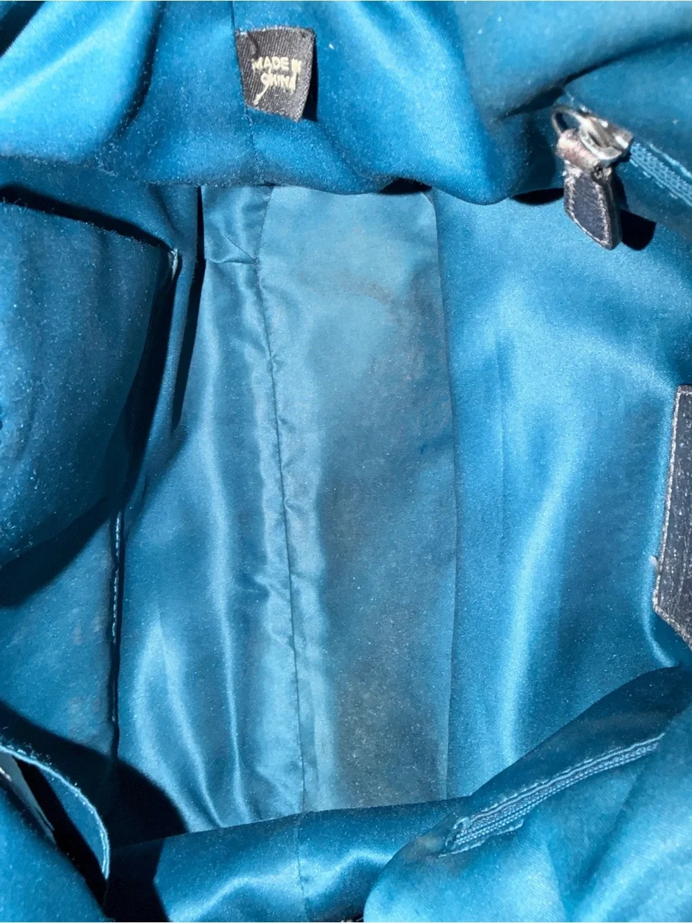 Coach Metallic Bronze Leather Satchel